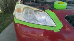 Headlight restoration,