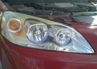 Headlight restoration,